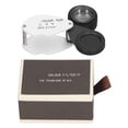 thumbnail image 2 of Pocket Magnifier, 35X Magnifying Glass Easy Operation with Filter Lens for Jewelry Identification, 2 of 7