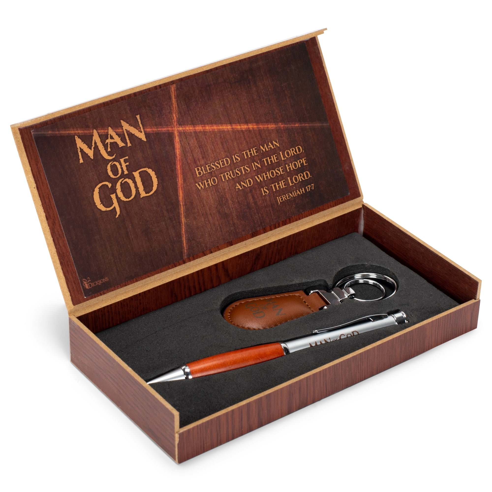 Jeremiah 17:7 Pen Keyring Set