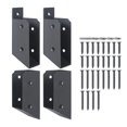 thumbnail image 2 of Stainless Steel 2 X 4Inch(Actually 1 ½ X 3 ½Inch) Deck Railing Connector,for Deck Railing, Handrail, Barn and Beam End,C, 2 of 10