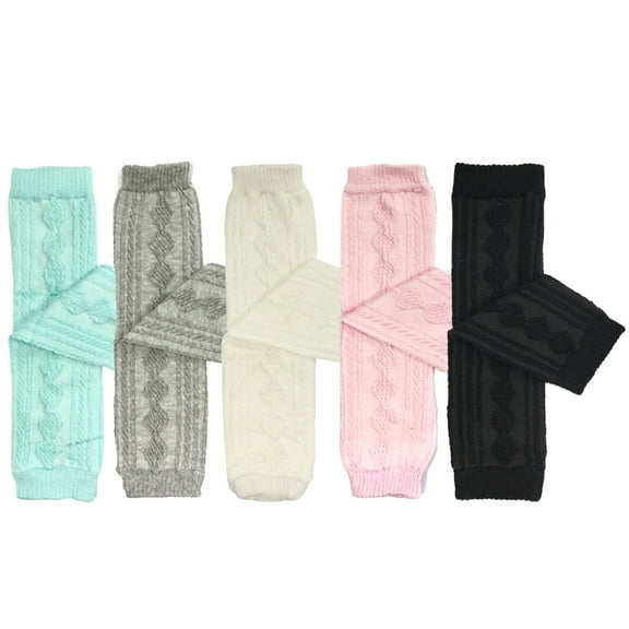 Wrapables® Set of 5 Baby & Toddler Leg Warmer Collection Premium Value Pack, VS5