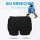 thumbnail image 3 of Kuymtek Pantalones Cortos Soporte Cadera para Accesorios Deportivos Portátiles Lavables Suaves (M Negro), 3 of 9