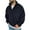 Navy, variant on Wancir Men's Athletic Shirts Long Sleeve 1/4 Zip Lightweight Fleece Lined Golf Active Pullover Workout Shirts Sweatshirt