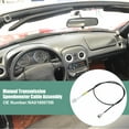thumbnail image 2 of Conjunto de cable del velocímetro de transmisión manual compatible con Mazda Miata 1990-1997 negro, 2 of 6