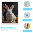 thumbnail image 3 of Diamond Art Kit for Adults, Rabbit With Oranges And Vase Diamond Painting for Adults Beginners, 5D DIY Diamond Art Painting Kits, Colorful Diamond Painting Craft for Home Decor 12x16, 3 of 7