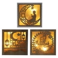 thumbnail image 2 of Crafts Night Light 3D Ramadan Mubarak Lámpara Hecha A Mano Moon Star Luces Led Decoración Eigraketly HA042439-02, 2 of 6