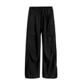 thumbnail image 4 of CAIVO Child Girls Cargo Pants For Preteen Girls Lightweight Utility Summer Trousers For Everyday Play And School Breathable Kids Pants Comfort Solid Color Streetwear, 4 of 4