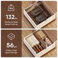 thumbnail image 4 of Cottinch 31.5" Farmhouse Lift Top Coffee Table with Large Hidden Storage Compartments, Wood Square Center Table with Rivet Barn Door for Living Room, 4 of 11