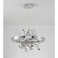 thumbnail image 5 of Bethel International LED Chandelier Chrome Aluminum & Acrylic, 5 of 5