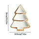 thumbnail image 3 of Bandeja de Árbol de Navidad con Cuenco de Cerámica, Bandeja de Madera con Forma de Árbol de Navidad para Aperitivos de Frutos Secos de Cerámica., 3 of 7
