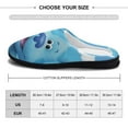 thumbnail image 2 of Men Blue'S Clues Slippers Non-Slip Fuzzy House Slippers Warm Soft Plush Winter House Shoes Indoor Outdoor Slip-On Shoes, 2 of 7