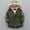 Green, variant on lkfuzj Boys Winter Hooded Down Coat Jacket Thick Cotton-padded Jacket Kids Warm Faux Fur Outerwear Coat 2024 New Winter Coat Warm Water-Resistant Puffer Jacket Thick Fleece Parka Green