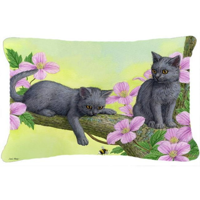 Coussin Décoratif en Tissu pour Chatons Chartruex