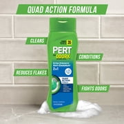Pert 2-in-1 Advanced+ Extra Strength Anti-Dandruff Shampoo & Conditioner, for All Hair Types, 12 oz