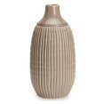 thumbnail image 1 of IMAX Z10087 Felicia Large Striped Vase, Beige, 1 of 1