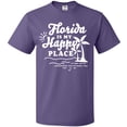 thumbnail image 3 of Inktastic Florida is My Happy Place with Palm Trees T-Shirt, 3 of 5