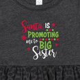 thumbnail image 4 of Inktastic Santa is Promoting Me to Big Sister Girls Baby Dress, 4 of 5