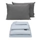 thumbnail image 1 of Juego de Sábanas Individual Softy Platino + Almohadas 2Pack, 1 of 7