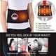 thumbnail image 5 of Jumpingount Professional Heated Waist Massager Heating Back Body Waist Massagers Support Tool Adjustable Belt Massage Portable for Men Women Protección de la piel No.2 Jumpingount CE008692-02, 5 of 6
