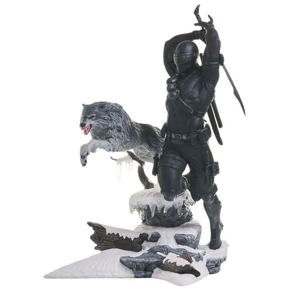 Estatua Diamond Select Toys G.I. Joe Gallery Snake Eyes, 28 cm