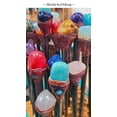 thumbnail image 3 of Assorted Natural Tumbled Healing Gemstone Crystal Wooden Hair Stick Sets - Wholesale Womens Fashion Handmade Gifts Boho Reiki Accessories, 3 of 3