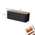 thumbnail image 2 of Wooden cover wire storage box junction box board storage box, 2 of 5