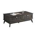 thumbnail image 5 of Caffoz Newport Series Scandinavian Coffee Table with Storage and Brown, 5 of 7