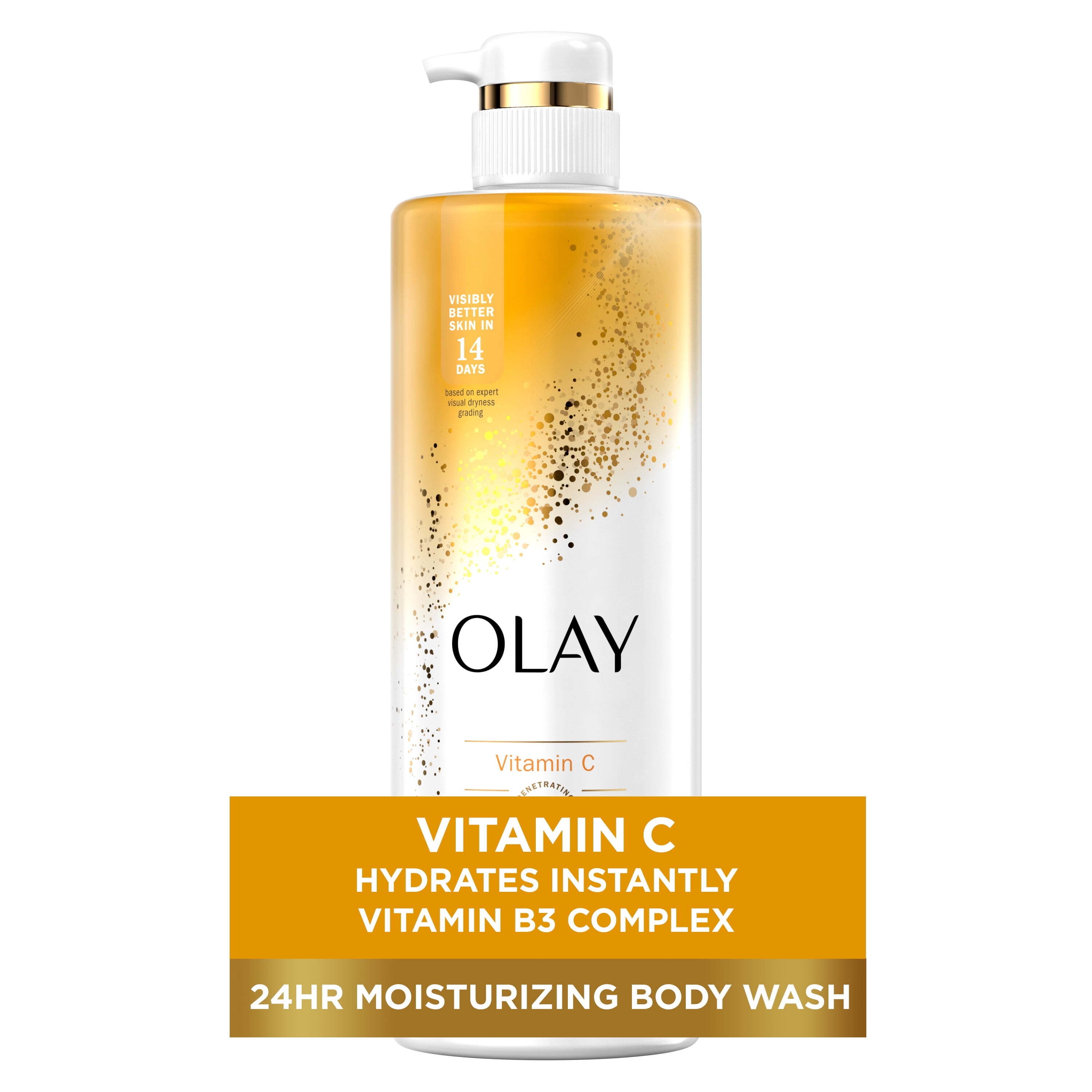 Olay Nourishing Body Wash for Women, Vitamin C, 20 fl oz