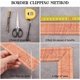 thumbnail image 4 of Borde de pared autoadhesivo flexible de espuma de PVC con relieve 3D, impermeable, color marrón arena, 90 x 3,1 cm, para decoración del hogar, oficina y hotel., 4 of 9