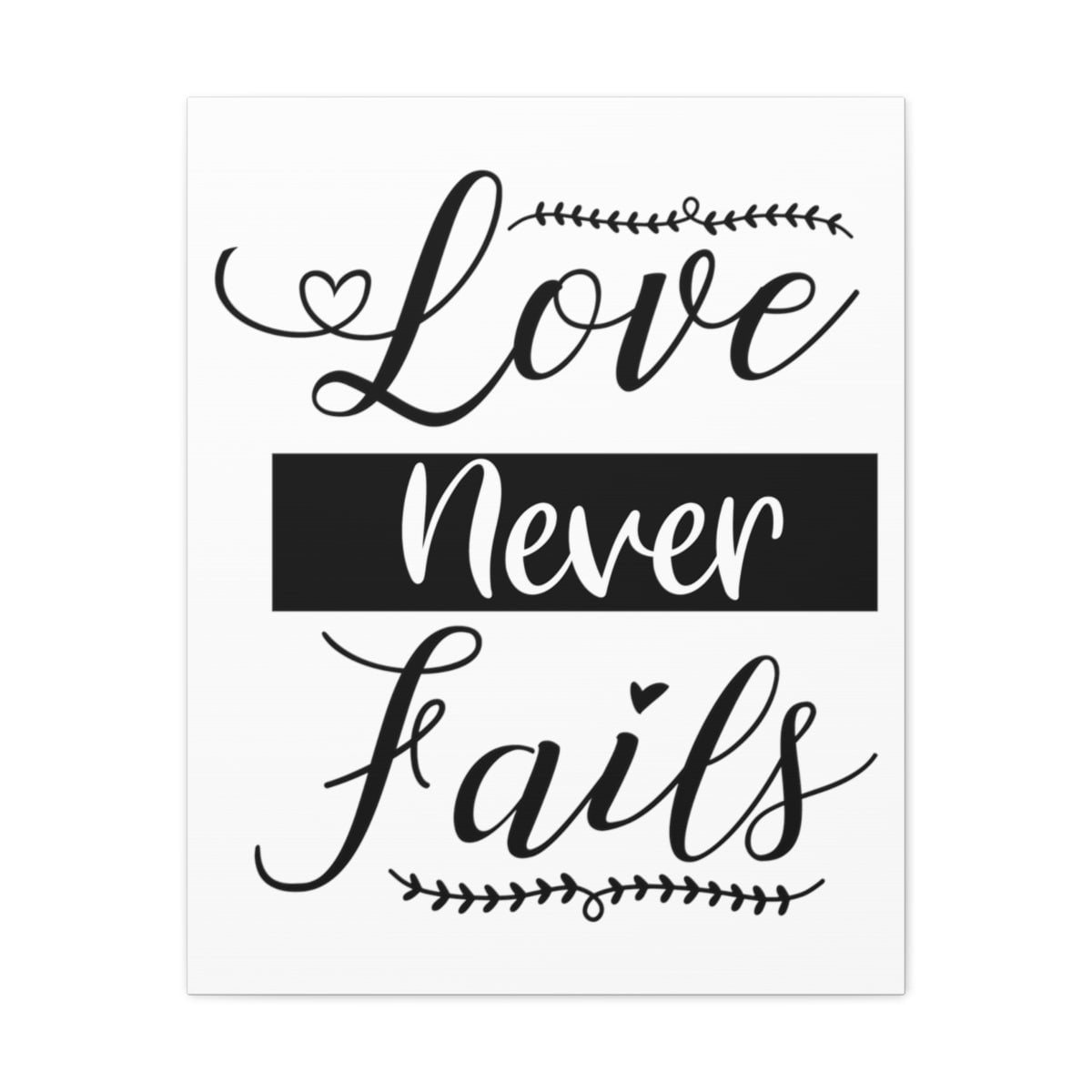 Scripture Walls Love Never Fails 1 John 4 18 White Christian Wall Art scripture-walls-love-never-fails-1-john-4-18-white-christian-wall-art