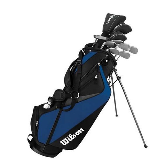 Wilson Mens Tour Velocity Complete Standard Right Golf Club Set & Bag WGGC63500