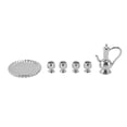 thumbnail image 2 of Dollhouse Miniature Tea Cup Set, 1:12 2 Sets Metal Dollhouse Miniature Tea Cup Set For Dollhouse   Collection, 2 of 8