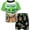 White/black, variant on Star Wars The Child T-Shirt and French TerryShorts Outfit Set Infant to Big Kid