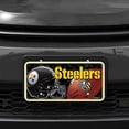 thumbnail image 2 of Rico Industries NFL Pittsburgh Steelers - Placa de matrícula de metal principal, 6 x 11.5 pulgadas, 2 of 3