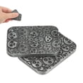thumbnail image 4 of Autism Slider Toy, Skull Pattern Portable Metal Funny ADHD Push Slider Toy Ergonomic  for Home, 4 of 7