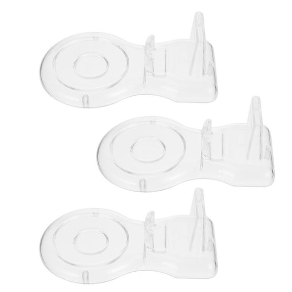 MLINS Elegant European Style Acrylic Tea Cup Display Stand for Coffee Cups Plates and Dishware Transparent