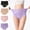 4PCS, variant on Plus size Panties for Women Over 60 Leak proof Ladies Underwear Washable,Cotton Incontinence Underwear for Women, Middle Waisted Panties for Women over 60, Reusable Protective Briefs
