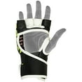 thumbnail image 4 of MRX MMA Grappling Gloves for Men Martial Arts Training Fighting Bag Glove Cage Fight Mitts (Black/Green, Medium), 4 of 4