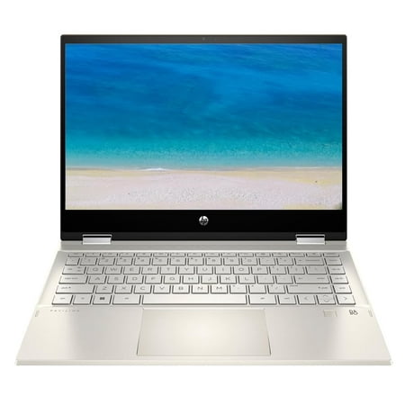 HP Pavilion X360 2-in-1 14" FHD IPS Touch-Screen Laptop Computer, Intel 11th Generation Core i5-1135G7, 8GB Memory, 256GB NVMe SSD, Intel Iris Xe Graphics, Windows 11 Home, Warm Gold - 14-dw1013dx