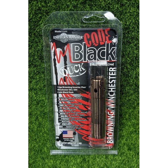 Patternmaster Code Black Duck Choke 12ga Browning/Winchester, Bronze - 5344