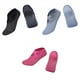 thumbnail image 1 of 3 pares de calcetines, zapatos de baile, calcetines de agarre con masaje para el hogar, gimnasio, barra, Rosa Gris Negro, 1 of 9