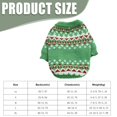 thumbnail image 3 of Dog Christmas Sweater Festive Cozy Warm Knit Turtleneck Puppy Pullover for Small Medium Dogs Winter Dog Clothes Pet Clothes Cold Weather, 3 of 9