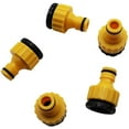 thumbnail image 3 of Hose Connector 2pcs Standard Faucet Hose Connector Quick Connector Washing Machine Water and A Garden Lawn Sprinkler System Pipe Fine Workmanship and Durable (Diameter : 3/4''), 3 of 4