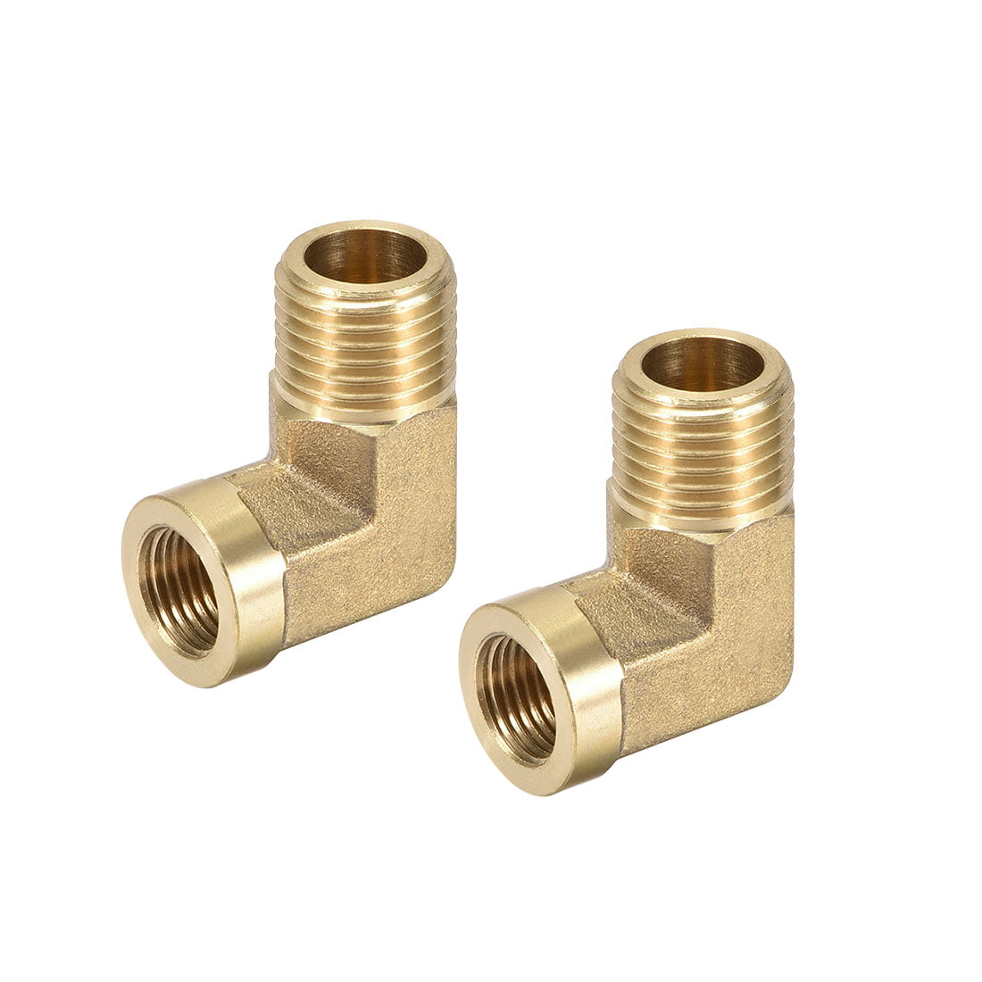 Brass Pipe Fitting 90 Degree Elbow G1/8 Male x G1/8 Female 