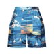 thumbnail image 4 of Mujeres Pantalones Cortos con Bolsillos Impresos Detalle Vendaje, Casual Y Suelto Ajuste Pantalones Cortos de las Mujeres para el Verano, 4 of 5