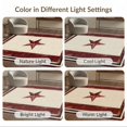 thumbnail image 7 of ODIKA 9'x12' Washable Area Rug Texas Star Farmhouse Cowboy Emblem With Rustic Banded Border for Great Room, Indoor Concept, Large Living Low Pile, Flatwoven, 7 of 7
