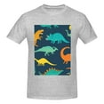 thumbnail image 4 of Bingfone Hand Drawn Seamless Men'S Loose Fit Short-Sleeve Pocket T-Shirt, 4 of 7
