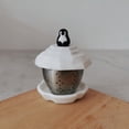 thumbnail image 2 of KDJ Stainless Steel Penguin Tea Strainer, Cute Tea Infuser for Loose Leaf Tea, Novelty Mesh Tea Filter for Teapot, Coffee Maker, Unique Kitchen Gadget, Penguin Lover Gift, 2 of 9