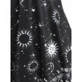 thumbnail image 4 of Tank Top de Talla Extra con Anillo Cruzado con Estampado de Luna y Luna Rosegal  Camisetas sin mangas de talla grande, 4 of 5