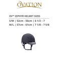 thumbnail image 2 of Ovation Z-6 Elite Helmet Small/Medium Black, 2 of 2