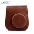 thumbnail image 1 of Riwcyla Polaroid mini1198 surface PU Brun Sac Rétro Numérique Housse de Protection Sac de Rangement pour Photographie Brun, 1 of 5